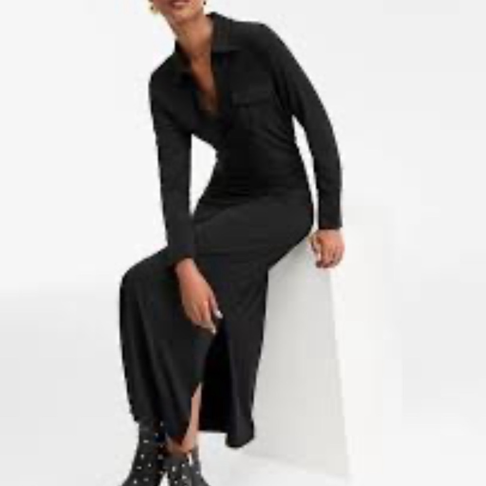 Splended Elegant Black Maxi Dress